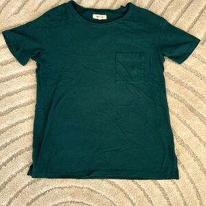 Madewell evergreen tee